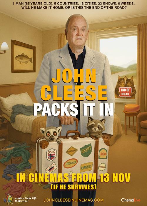 John Cleese Packs It In