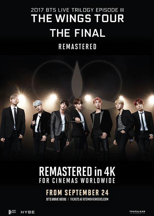 BTS 2017 Live Trilogy EPISODE III THE WINGS TOUR THE FINAL Remastered